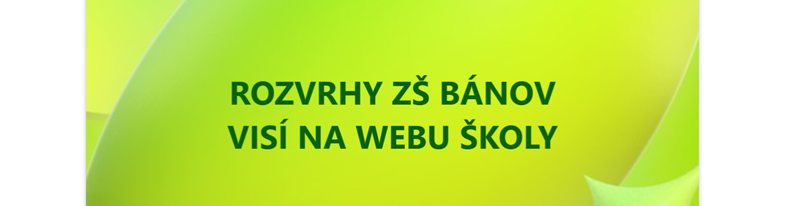 ROZVRHY 25/26